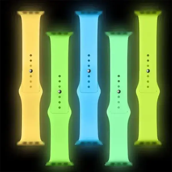 Luminous Silicone Strap for Apple Watch Ultra 2 - Image 3