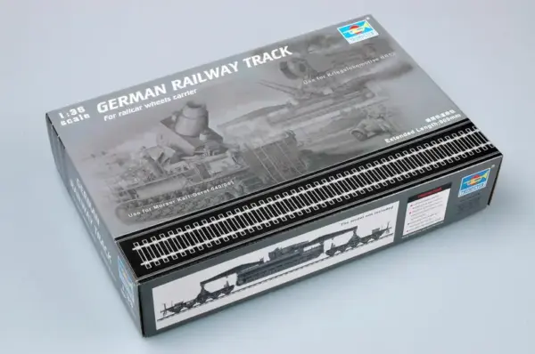 German Railway Track Set 1:35 Scale Collectible Model - Image 2