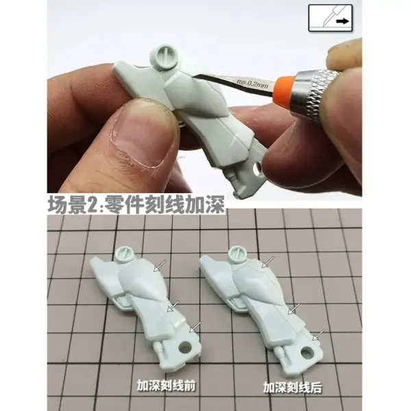 Model Carving Chisel Set MS048 for Precision Engraving - Image 6