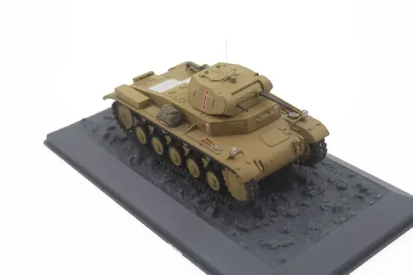 Diecast 1/43 Pz.Kpfw.II Ausf.C Tank Model - Image 5