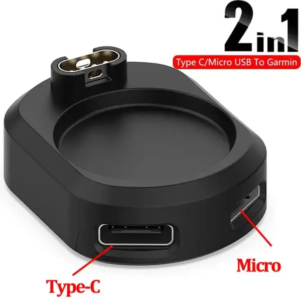 2 In 1 Charger Adapter for Garmin Watches - Image 7