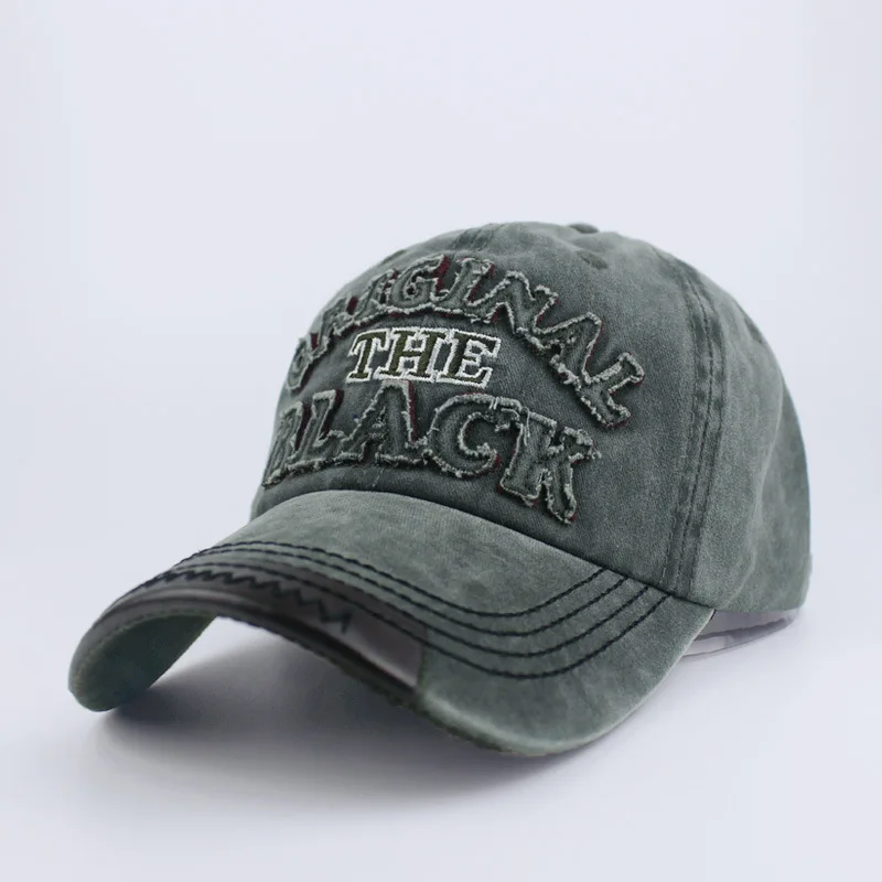 Retro Letter Embroidery Baseball Cap for All Seasons 11 Retro Letter Embroidery Baseball Cap for All Seasons - Image 11