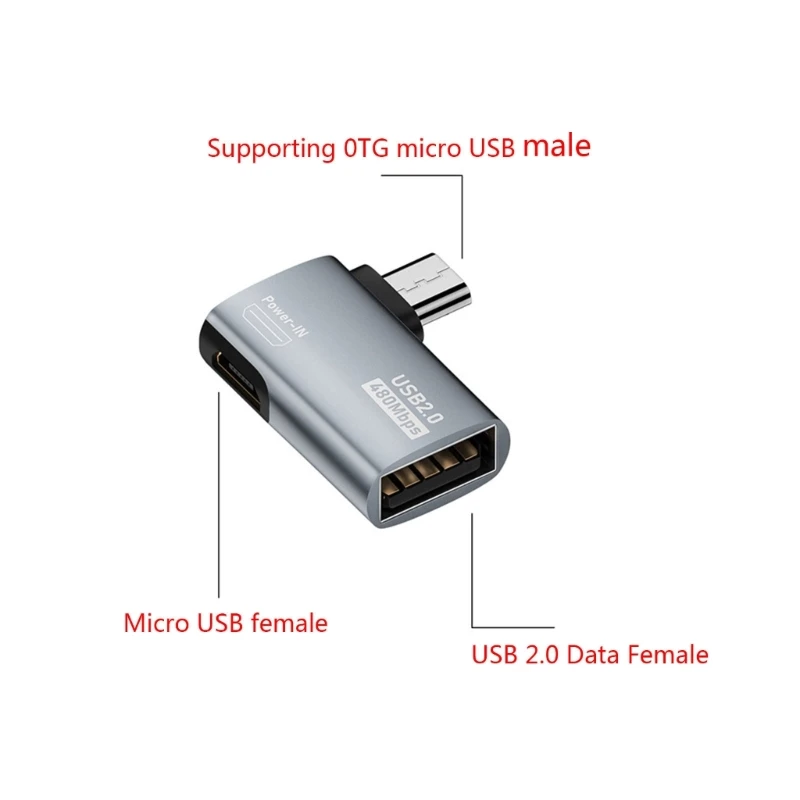 Micro USB to USB OTG Adapter for Devices 2 Micro USB to USB OTG Adapter for Devices - Image 2