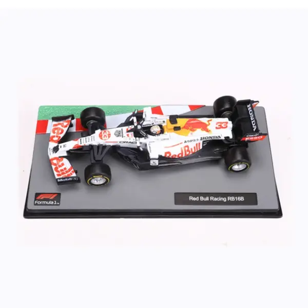 Bburago 1:43 Red Bull Rb16b Diecast F1 Model - Image 5