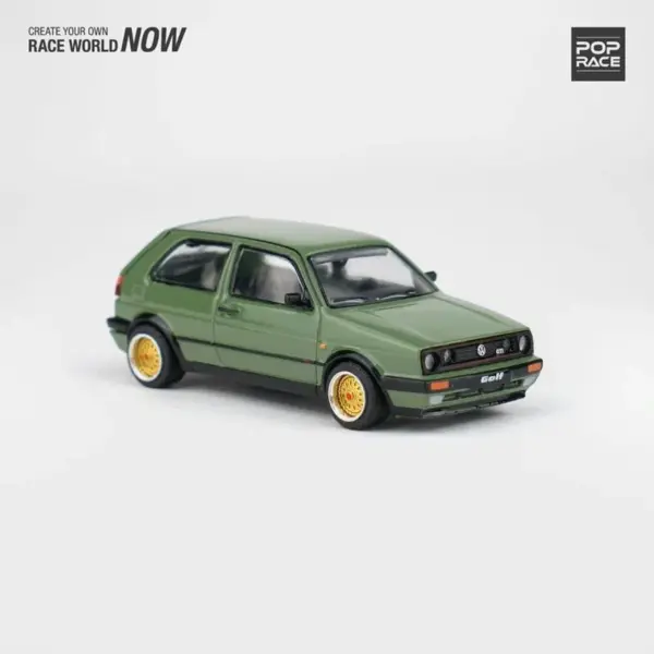 POPRACE TINY 1:64 VW Golf GTI Mk2 Diecast Model - Image 7