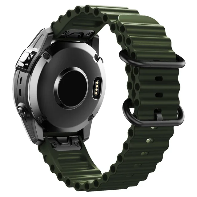 Garmin Fenix 7/6/5 QuickFit Silicone Strap 15 Garmin Fenix 7/6/5 QuickFit Silicone Strap - Image 15