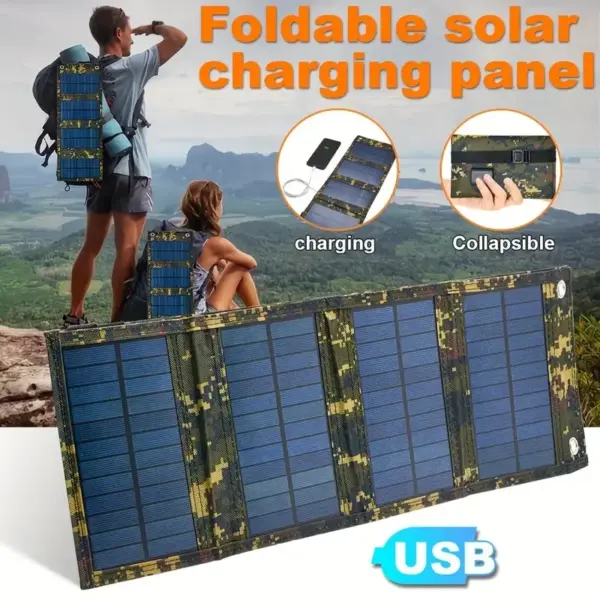 Portable Foldable Solar Panel for Travel - Image 4