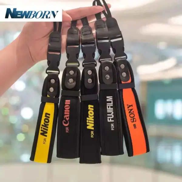 Neoprene Camera Wrist Strap for DSLR Models - Image 2