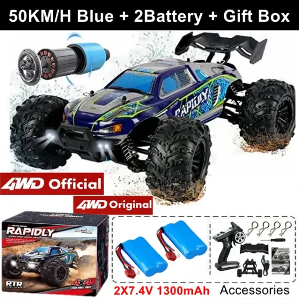 4WD High-Speed Off-Road RC Car 80KM/H - Image 19