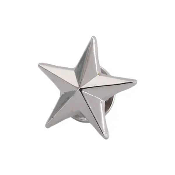 Chinese Style Metal Five-Pointed Star Badge Set - Image 14