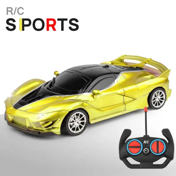 1/18 RC Car LED Light Remote Control Sports Car - Image 14