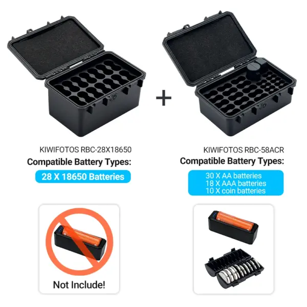 Waterproof Battery Storage Case with Tester - Image 11