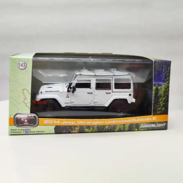 2014 Jeep Wrangler 1:43 Scale Diecast Model Car - Image 3