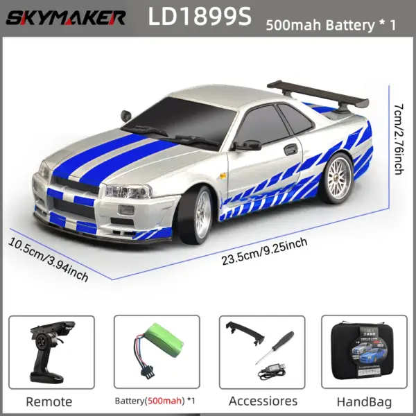 Skymaker LD1899 1/18 RC Drift Car - Image 11