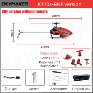 WLtoys XK K110s RC Helicopter 6CH Brushless Drone 27 S25deb295a19842c7b8306c17b94622e6G