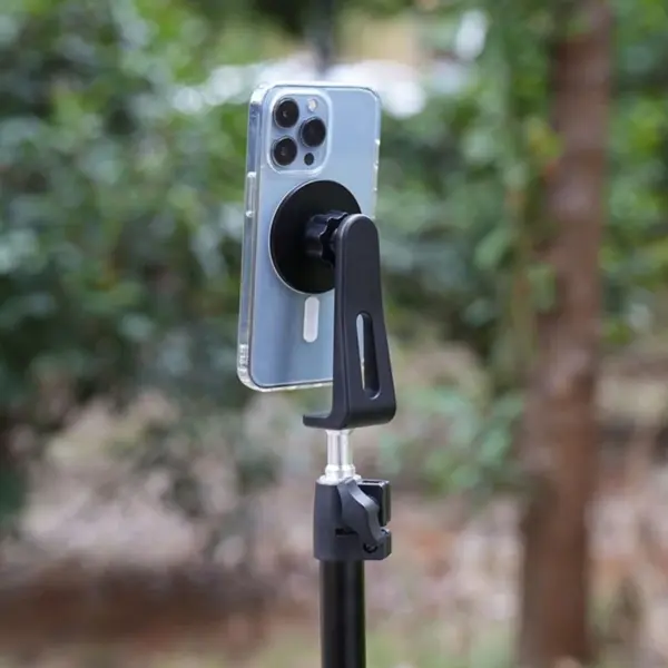 Magnetic Phone Tripod Mount with Adjustable Base - Image 3