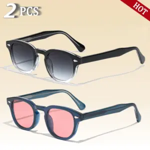 Retro Circular Sunglasses Men Women UV400 30 S25f344a09e7849e2814260adc7bec206N