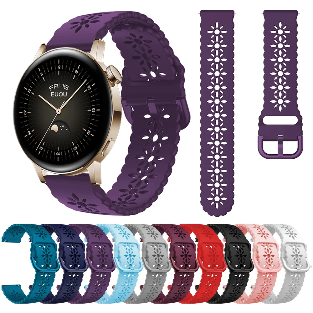 20mm Silicone Strap for HUAWEI WATCH GT Series 2 20mm Silicone Strap for HUAWEI WATCH GT Series - Image 2