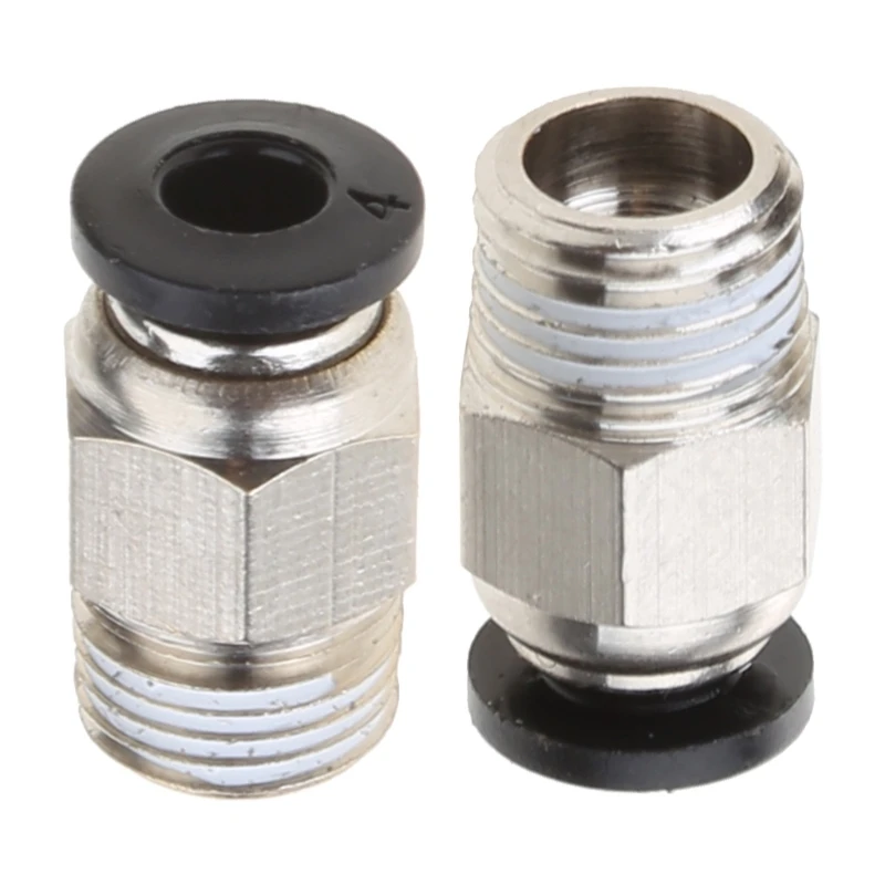 PC4-M10 Male Pneumatic Quick Fittings - 10PCS 2 PC4-M10 Male Pneumatic Quick Fittings - 10PCS - Image 2