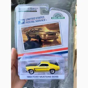 Greenlight 1:64 1969 Ford Mustang BOSS Model 7 S261ff8a71f2a4391839027a1ade90fedl