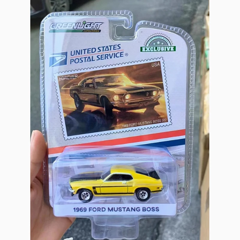 Greenlight 1:64 1969 Ford Mustang BOSS Model 4 Greenlight 1:64 1969 Ford Mustang BOSS Model - Image 4