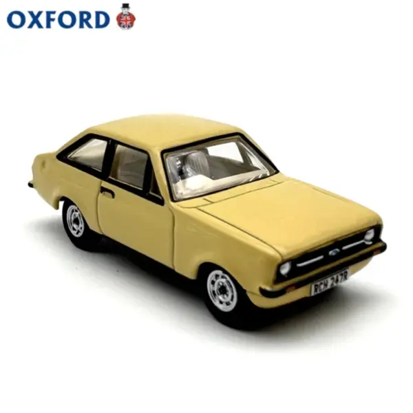 Ford Mk2 Beige Diecast Model 1:76 Scale Car - Image 6