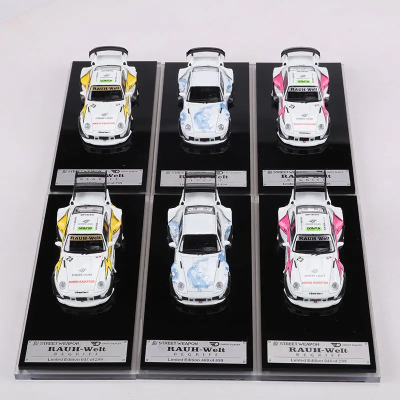 Porsche RWB993 Night Light 1:64 Diecast Car 5 Porsche RWB993 Night Light 1:64 Diecast Car - Image 5