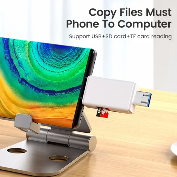 6 in 1 Type C & Micro USB Card Reader - Image 5
