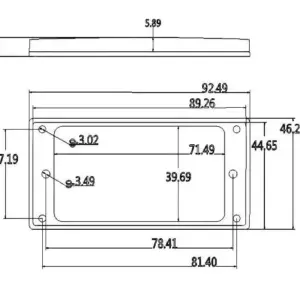 Humbucker Pickup Mounting Rings Set for Guitar 17 S27feeddf828f493e9b6c0aff26110807d