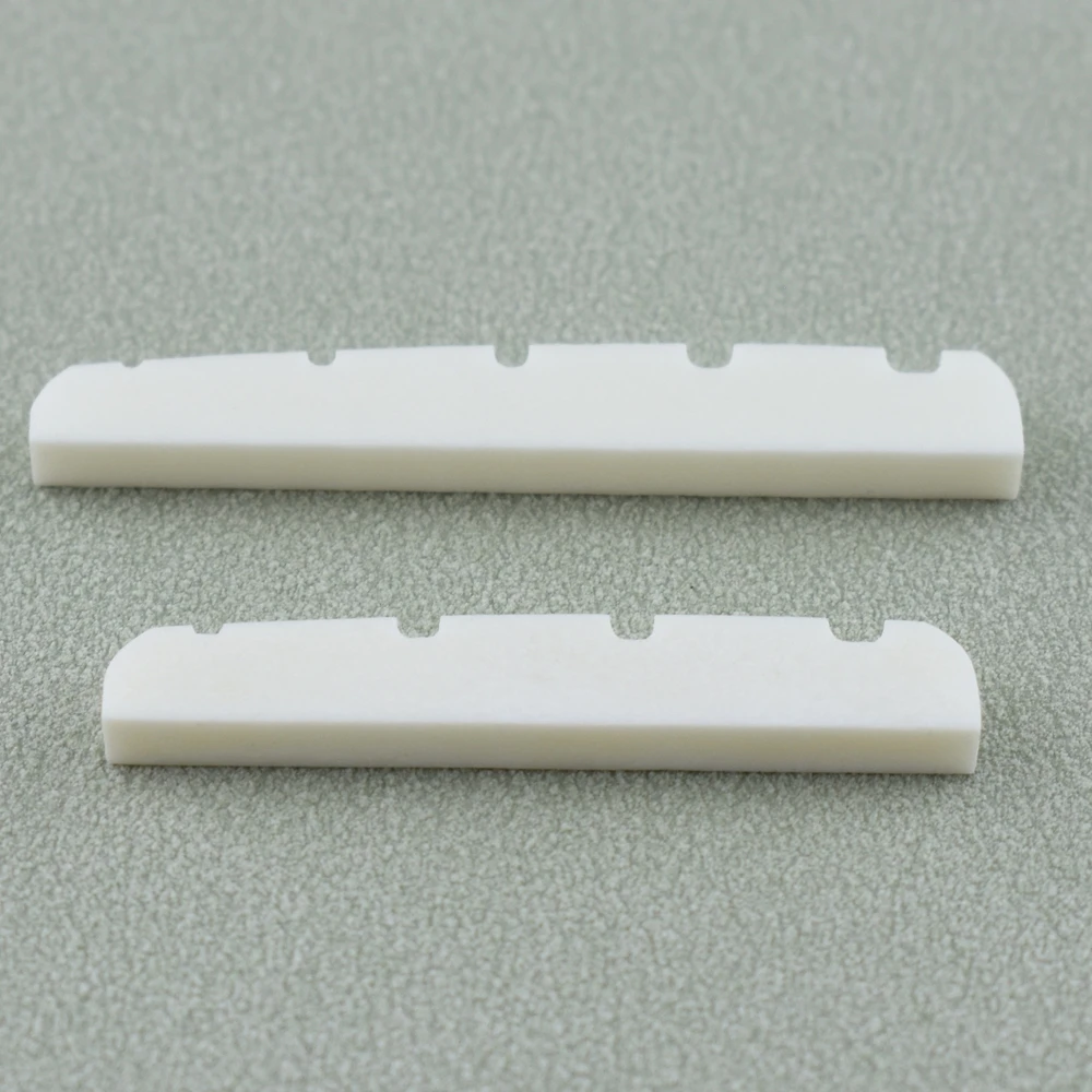 Real Bone Nut for 5 Strings Bass 45MM 5 Real Bone Nut for 5 Strings Bass 45MM - Image 5