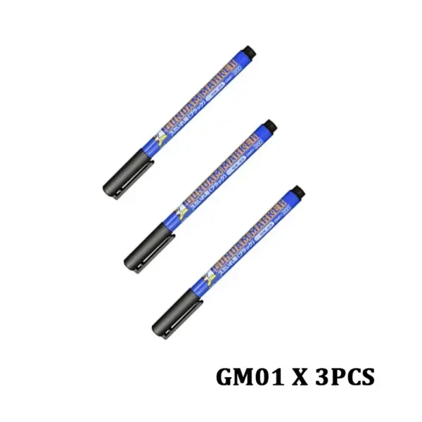 MR.HOBBY GM01 GM02 GM03 Markers Set for Plastic Models - Image 9