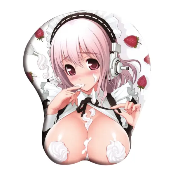 3D Silicone Anime Mouse Pad with Wrist Support - Image 14