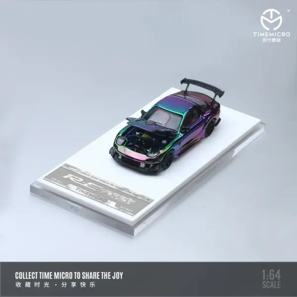 Time Micro 1:64 Mazda RX-7 Rain Palace Model - Image 7