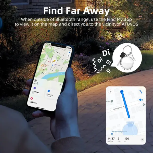 Mini Bluetooth GPS Key Finder for iOS Devices - Image 4