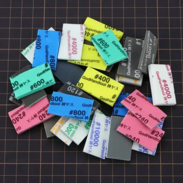 GodHand GH-KS-SP Kamiyasu Sanding Sponge Assortment Set for Models - Image 3