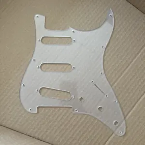 Transparent Electric Guitar Pickguard SSS 3 Ply 10 S291f73565cb2401c99c1308429283bb7A