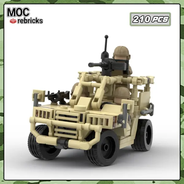 MOC Leopard Cat Assault Vehicle Building Kit - Image 3