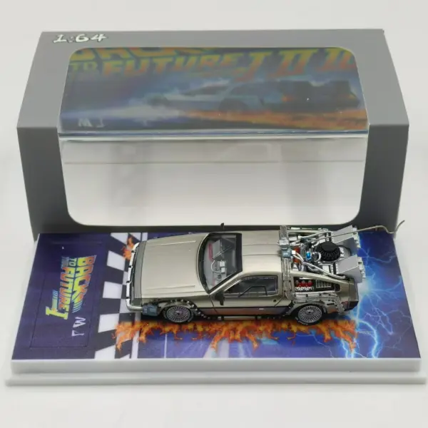 1:64 Scale DeLorean DMC-12 Alloy Model - Image 4