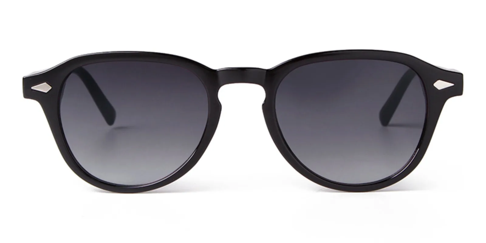 Transparent Rivet Round Sunglasses for Women Men 7 Transparent Rivet Round Sunglasses for Women Men - Image 7