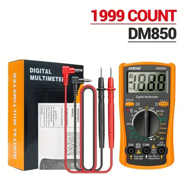 DM850 Digital Multimeter for Precise Electrical Testing - Image 7