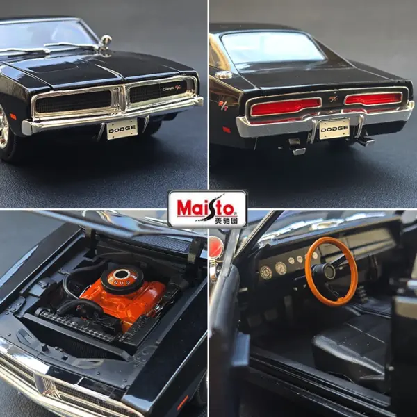 1:18 Diecast 1969 Dodge Challenger R/T Model - Image 6