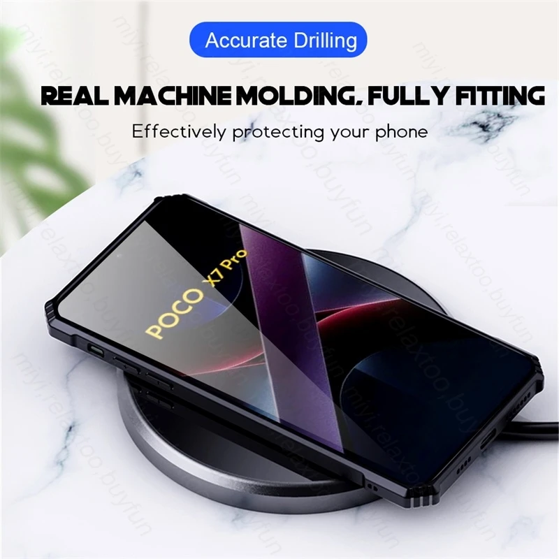 3in1 Acrylic Phone Case for Xiaomi Poco X7 Pro 5G 3 3in1 Acrylic Phone Case for Xiaomi Poco X7 Pro 5G - Image 3