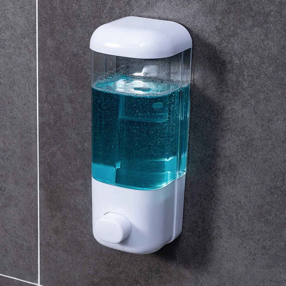 500ML Wall-Mounted Manual Soap Dispenser 3 500ML Wall-Mounted Manual Soap Dispenser - Image 3