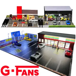 1:64 Scale Mini Car Garage Display Case 36 S2ad2c8210c6f4b60b19452e304fd3917o 4