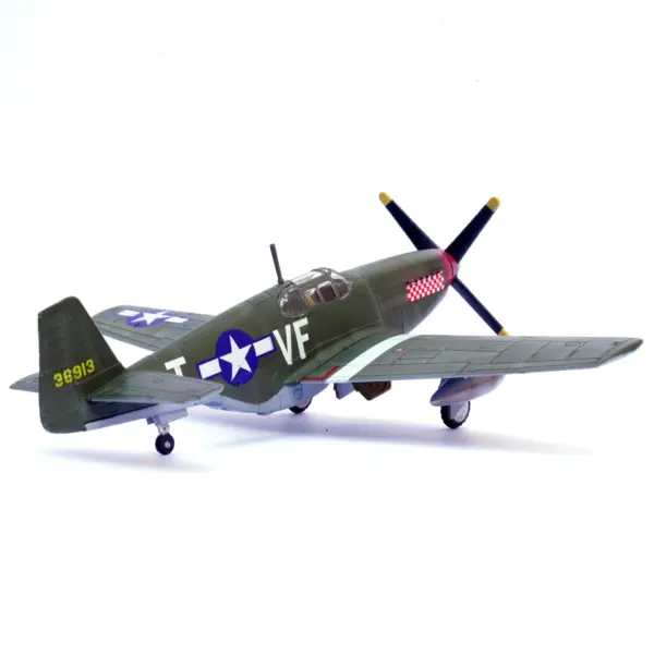 1/72 US P-51B Mustang Fighter Model Aircraft - Image 2