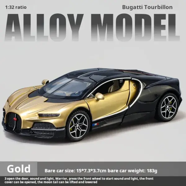 1/32 Bugatti Divo Diecast Model Car - Image 7