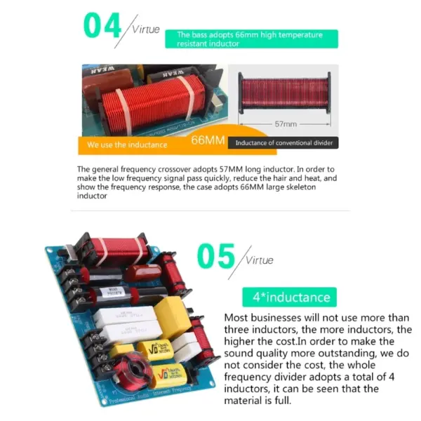 3-Way Professional Audio Frequency Divider PCB Set - Image 5