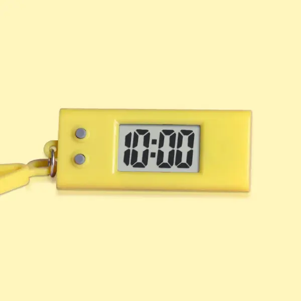 NoEnName_Null Student Digital Clock Keychain D1524GHV - Image 7