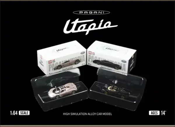 1/64 Alloy Utopia Supercar Diecast Model Car - Image 6