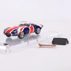 1961 Jaguar E-Type Alloy Model Car 1:64 Scale 15 S2cf570998a1741399223084169b2a03bW